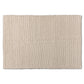 Alvero Area Rug Modern Ivory Handwoven Wool Blend for Stylish Home Décor