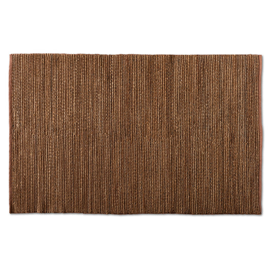 Zaguri Area Rug Modern Handwoven Natural Leather Blend for Stylish Home Décor