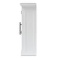 Turner Bathroom Wall Storage Cabinet Modern White Finished Wood 2-Door Design for Stylish Organization and Space-Saving Solutions