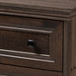 Nolan 5-Drawer Wood Chest in Hazel Walnut Finish - Stylish Storage for Bedroom or Living Room