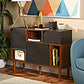 Anderson Sideboard Mid-century Retro Modern Oak Espresso Wood Storage Cabinet for Stylish Home Organization