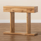 Otis Console Table Modern Oak Brown Finished Wood with 3 Drawers for Stylish Storage and Display