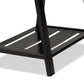 Mary Modern Industrial Height Adjustable Desk in Light Oak Wood and Black Metal Frame