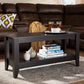 Elada Coffee Table Modern and Contemporary Grey Finished Wood