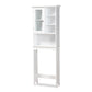 Campbell Bathroom Storage Cabinet Modern White Finished Wood Over the Toilet Organizer for Space-Saving Solutions