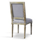 Clairette Wood Traditional French Accent Chair - Elegant Upholstered Seating for Living Room or Bedroom Decor