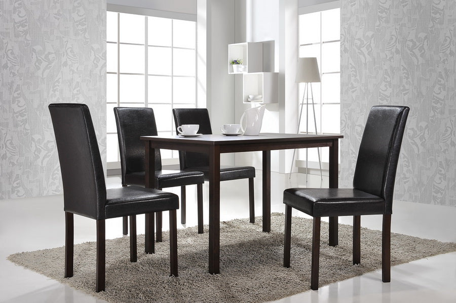 Andrew Modern Dining Set 5-Piece Contemporary Furniture for a Stylish Home Dining Experience