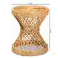 Seville Rattan End Table - Modern Contemporary Design with Natural Finish for Stylish Living Room Decor