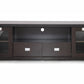 Gosford Modern TV Stand in Brown Wood Stylish Entertainment Center with Storage for Living Room