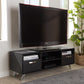 Warwick TV Stand Modern Espresso Brown Finished Wood Entertainment Center with Storage for Living Room