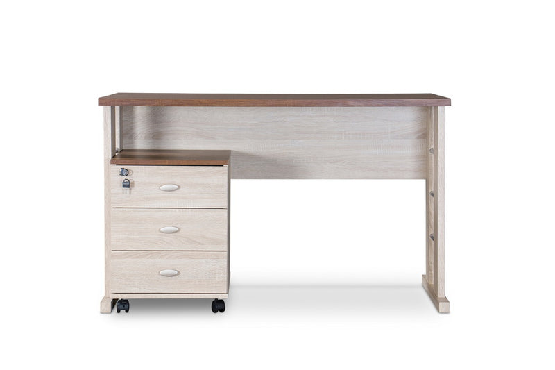 Woodrow Writing Desk - Elegant Home Office Furniture for Productive Workspaces with Modern Design and Ample Storage