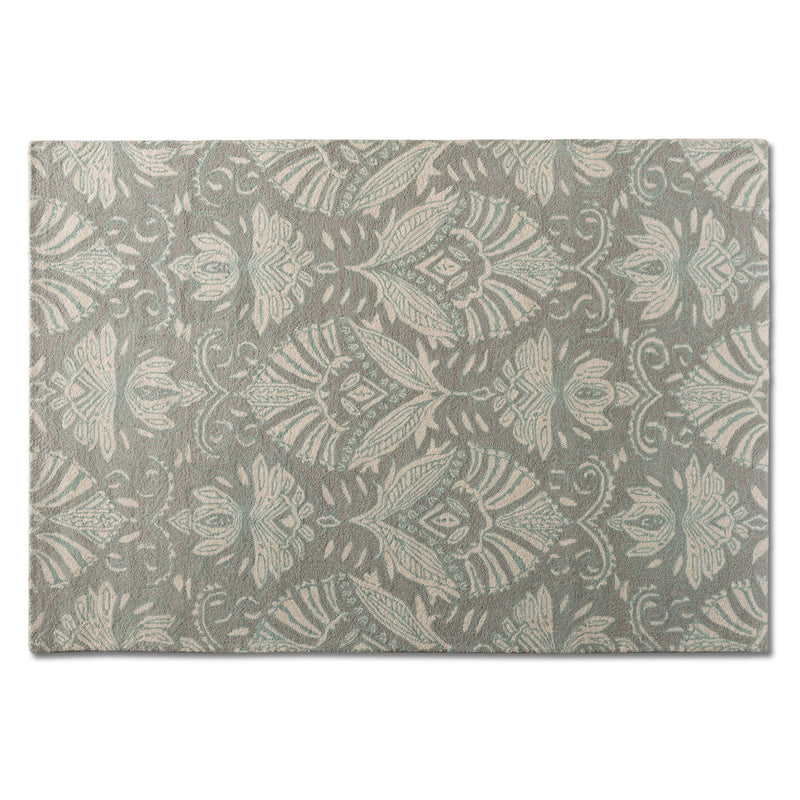 Morain Modern Area Rug - Contemporary Grey Hand-Tufted Wool Design for Chic Home Decor