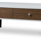 Gemini Contemporary Wood Coffee Table with Modern Design and Stylish Finish