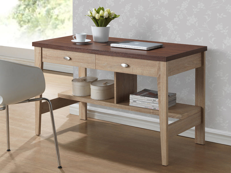 Fillmore Writing Desk - Elegant Home Office Desk with Storage and Modern Design for Productive Workspaces