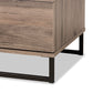 Daxton 6-Drawer Dresser in Rustic Oak Finish, Stylish Storage Solution for Modern Bedroom Furniture