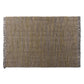 Nurten Area Rug Modern and Contemporary Yellow and Grey Handwoven Hemp Blend