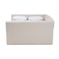 Delora Daybed - Modern and Contemporary Beige Fabric Upholstered