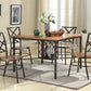 Vintner 7-Piece Dining Set with Elegant Table and Comfortable Chairs for a Stylish Dining Room