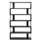 Barnes Bookcase Dark Brown Six-Shelf Modern