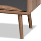 Leane TV Stand Modern Contemporary Design Natural Brown Finish Multi-Colored Wood 3 Drawers for Storage