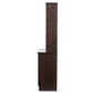 Agni Buffet and Hutch Modern Contemporary Dark Brown Kitchen Cabinet