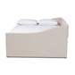 Haylie Daybed - Modern and Contemporary Beige Fabric Upholstered Design