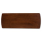 Linden Dining Bench Modern Dark Brown Finished Wood Seating for Dining Rooms and Entryways