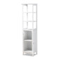 Beltran Bathroom Storage Cabinet Modern White Finished Wood Organizer for Stylish Home Décor and Efficient Space Management