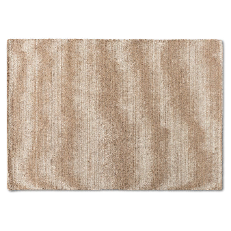 Aral Area Rug Modern and Contemporary Beige Handwoven Wool