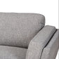 Mirian Sectional Sofa Modern Grey Fabric Upholstered Design with Left-Facing Chaise for Stylish Living Rooms