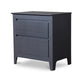 Espresso Modern Nightstand with Sleek Design and Storage for Stylish Bedroom Decor