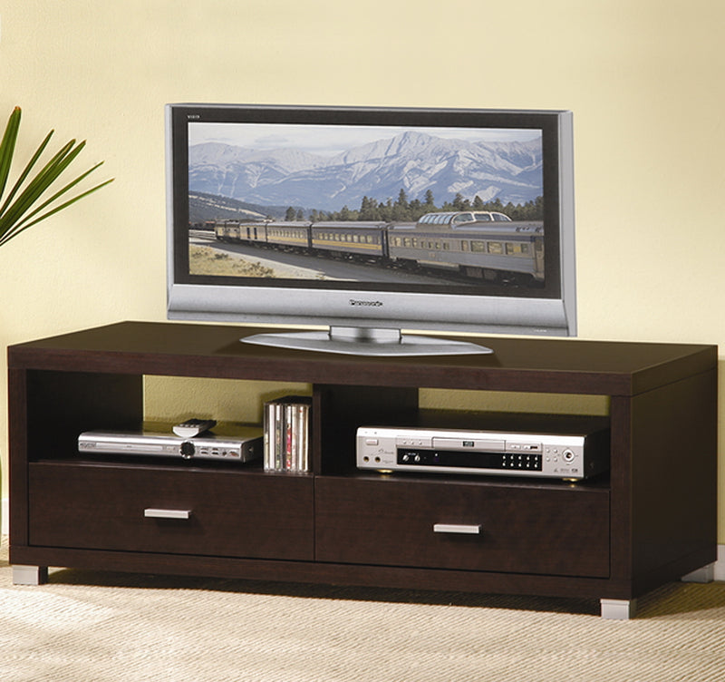 Derwent Modern TV Stand with Storage Drawers for Living Room Entertainment Center