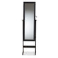 Ryoko Jewelry Armoire Modern and Contemporary Black Finished Wood with Mirror