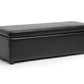 Dennehy Ottoman Black Brown Modern