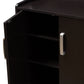 Verdell Shoe Cabinet Modern Contemporary Wenge Brown Finish for Stylish Storage Solutions