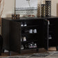 Warren Espresso Shoe Storage Cabinet with Modern Design and Ample Space for Organizing Footwear