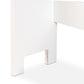 Campbell Bathroom Storage Cabinet Modern White Finished Wood Over the Toilet Organizer for Space-Saving Solutions