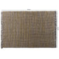 Nurten Area Rug Modern and Contemporary Yellow and Grey Handwoven Hemp Blend