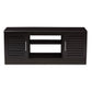 Gianna TV Stand Modern Contemporary Wenge Brown Finished Entertainment Center with Storage Solutions