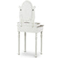 Anjou Dressing Table with Mirror Traditional French Accent Furniture for Elegant Bedroom Decor