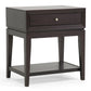 Morgan Brown Modern Accent Table and Nightstand with Stylish Design for Living Room and Bedroom Decor