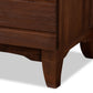 Ella Modern 6-Drawer Dresser in Warm Oak Brown Finish, Stylish Storage Solution for Your Bedroom