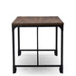 Greyson Vintage Industrial Antique Bronze Wood Desk for Home Office with Rustic Charm and Functionality