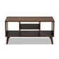 Linas Mid-Century Modern Coffee Table with Walnut Finish for Stylish Living Room Decor