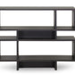 Cassidy Modern Bookshelf 4-Level Dark Brown Storage Unit for Home or Office Stylish Functional Bookcase