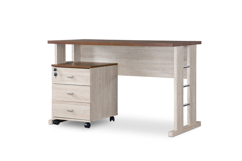 Woodrow Writing Desk - Elegant Home Office Furniture for Productive Workspaces with Modern Design and Ample Storage