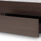 Dexton Queen Size Platform Storage Bed Modern Dark Brown Wood Design with Ample Under-Bed Storage