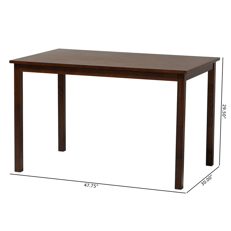 Andrew Modern Dining Table Contemporary Dining Furniture for Stylish Homes Elegant Design Durable Construction