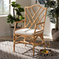 Delta Rattan Dining Chair Modern Contemporary Design with Natural Finish for Stylish Dining Spaces