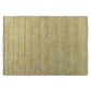 Leora Area Rug - Modern Hand-Tufted Viscose Blend in Lime Green and Grey for Chic Home Décor